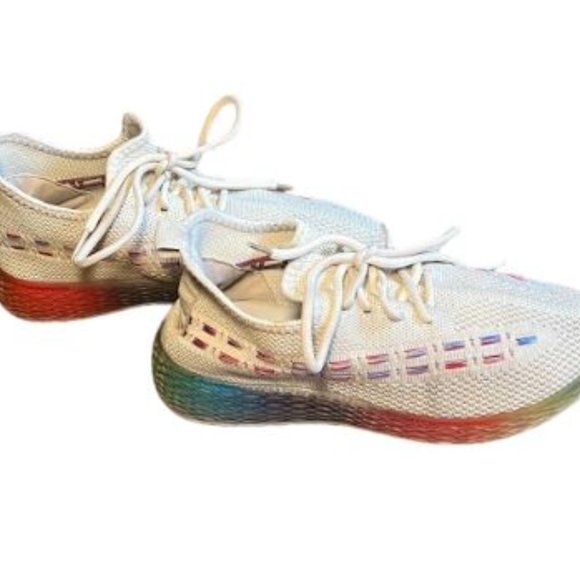 Wanted Shoes - Tennis / Casual Shoes Size 7 Rainbow Sole